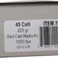 UNDERWOOD 45 LC 225GR  HARD - CAST WADCUTTER 20RD 10BX/CS