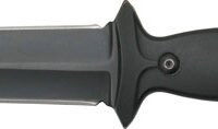 ABKT ELITE BOOT KNIFE 3.5" - BLADE W/ METAL & NYLON CLIPS