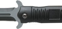ABKT BLACK STILETTO ASSISTED - OPENER 3.5" BLADE W/BREAKER