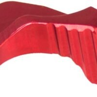 ODIN EXTENDED CHARGING HANDLE - LATCH RED FOR AR-15