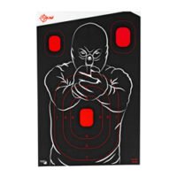 ALLEN EZ AIM 12"X18" BAD GUY 5PK