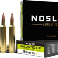 NOSLER 28 NOSLER 160GR - BALLISTIC TIP 20RD 10BX/CS