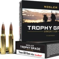 NOSLER TROPHY 7MM-08 REM 140GR - ACCUBOND TIP 20RD 10BX/CS