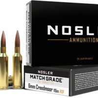 NOSLER MATCH 6MM CM 115GR - REDUCED DRAG HPBT 20RD 10BX/C