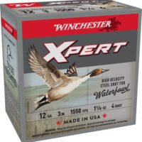 WINCHESTER XPERT STEEL 12GA 3" - 1-1/8OZ #4 1550FPS 25RD 10BX/C
