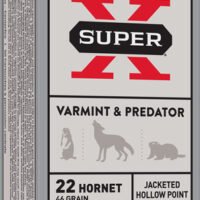 WINCHESTER SUPER-X 22 HORNET - 46GR JHP 50RD 10BX/CS