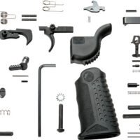 BATTLE ARMS ENHANCED COMPLETE - LOWER PARTS KIT STEEL BLACK