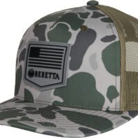 BERETTA CAP PM TRUCKER R 112 - RUBBER PATCH GREEN DUCK CAMO