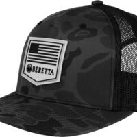 BERETTA CAP PM TRUCKER R 112 - RUBBER PATCH BLACK DUCK CAMO