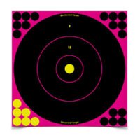 B/C SHT-N-C RND BULLSEYE TGT 5-12" P