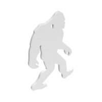 B/C AR500 3/8" SILHOUETTE YETI WHT