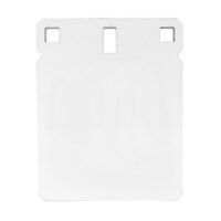 B/C 6" 3/8" STEEL TRGT SQUARE PLATE