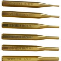 GRACE USA PUNCH SET - ROLL PIN PUNCH SET OF 8 BRASS