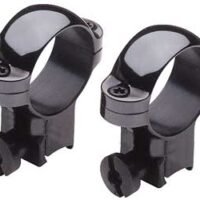 BURRIS HIGH 1" .22 RNGS  STEEL BK