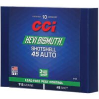 CCI 45ACP BISMUTH SHOTSHELL 10/200