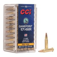 CCI 17HMR 20GR GAME PNT 50/2000