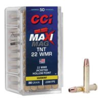 CCI 22WMR TNT MAXI-MAG 50/2000