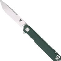 COBRATEC MONARCH 3.5" FOLDER - GREEN D2 STEEL W/CLIP