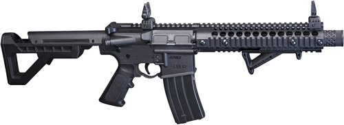 CROSMAN DPMS SBR CO2 AIR RIFLE - SELECT FIRE 430FPS BLACK