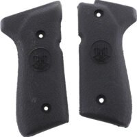 BERETTA GRIPS 92/96 SERIES - RUBBER SMOOTH BLACK