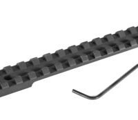 EGW SCOPE BASE SAVAGE ROUND - BACK LA PICATINNY RAIL 20MOA