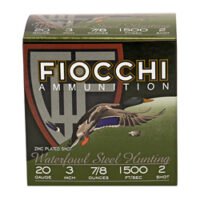 FIOCCHI 20GA #2 FLYWAY STEEL 25/250