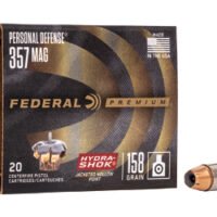 FED HYDRA-SHOK 357MAG 158GR 20/500