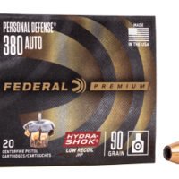 FED PD HYDRA-SHK 380ACP 90GR 20/200