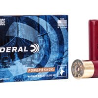 FED PWRSHK 12GA 3" MG RFL SLUG 5/250