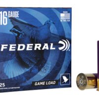 FED GAME LOAD 16GA 2 3/4" #6 25/250