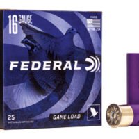 FED GAME LOAD 16GA 2 3/4" #8 25/250