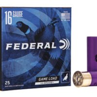 FED GAME LOAD 16GA 2.75" #7.5 25/250