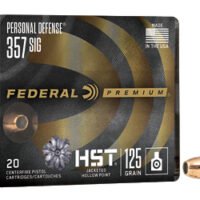FED PRM HST 357SIG 125GR JHP 20/200