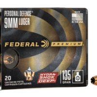 FED HYDRA-SHOK DEEP 9MM 135GR HP 20