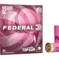 FED TOP GUN 12GA 2.75" #8 PNK 25/250