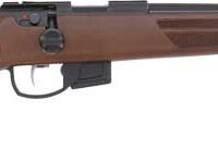 ANSCHUTZ 1761 HB 17HMR 18" TB - BLUED/WALNUT CLASSIC 2-STG