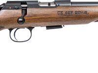 CZ 457 ROYAL 22LR 16.5" BLUED - THREADED BBL CIRCASSIAN WALNUT
