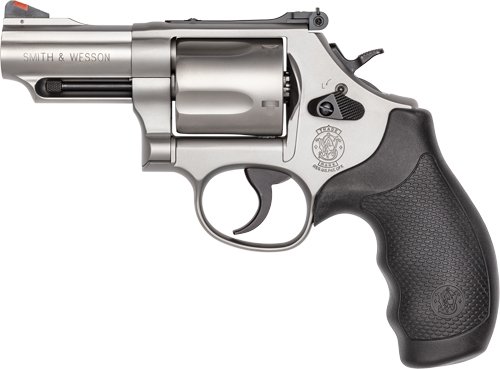 S&W 69 44MAG 2.75" ADJ - 5-SHOT STAINLESS RUBBER - Image 2