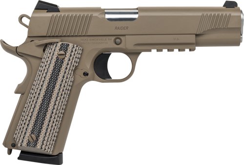 TISAS 1911 RAIDER 45ACP - 5" BBL G10 8RD FDE - Image 2