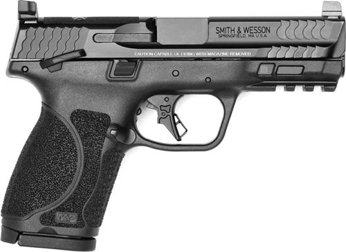 S&W M&P9 M2.0 COMP 10-SHOT 4" - OPTIC READY THUMB SAFETY BLK - Image 2
