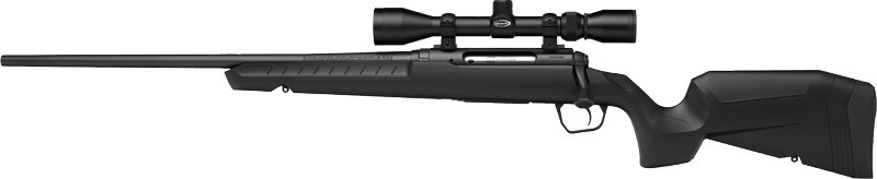 SAVAGE AXIS XP 22-250 22" LH - W/3-9X40 BLACK/BLACK