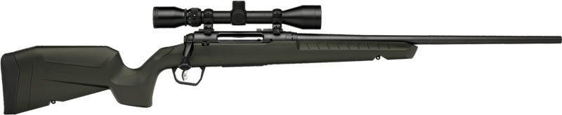 SAVAGE AXIS 2 XP 22-250 22" - W/3-9X40 MATTE/GREEN