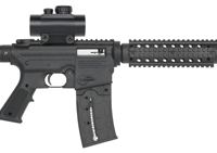 MOSSBERG 715T FLAT TOP 22LR - 16.25" 25RD RED DOT BLUED/SYN