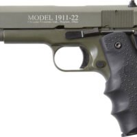 CHIAPPA 1911-22 22LR 5" FS - 10RD OD GREEN/RUBBER