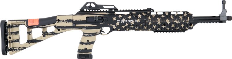 HI-POINT CARBINE 45ACP 17.5" - TB 9RD GRAND UNION FLAG FDE