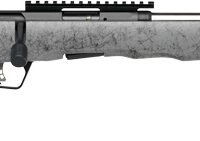 SAVAGE B22 22LR TIMBERLITE - THUMBHOLE 18" CF 10RD GRY WOOD