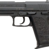 HK USP45 COMPACT V1 45ACP - 3.94" BBL 2-8RD BLACK
