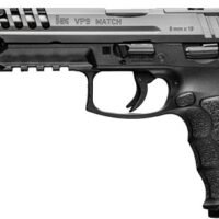 HK VP9 MATCH PUSH BUTTON O-RDY - 9MM 5.51" BBL FS 4-10RD BLK