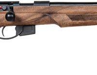 ANSCHUTZ 1761 HB 22LR 20" - BLUED/WALNUT THUMBHOLE 2-STG