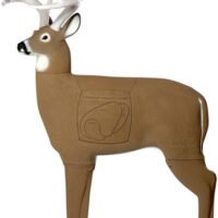GLENDEL 3D BUCK TARGET 48" W/4 - SIDED INSERT BROADHEAD RATED